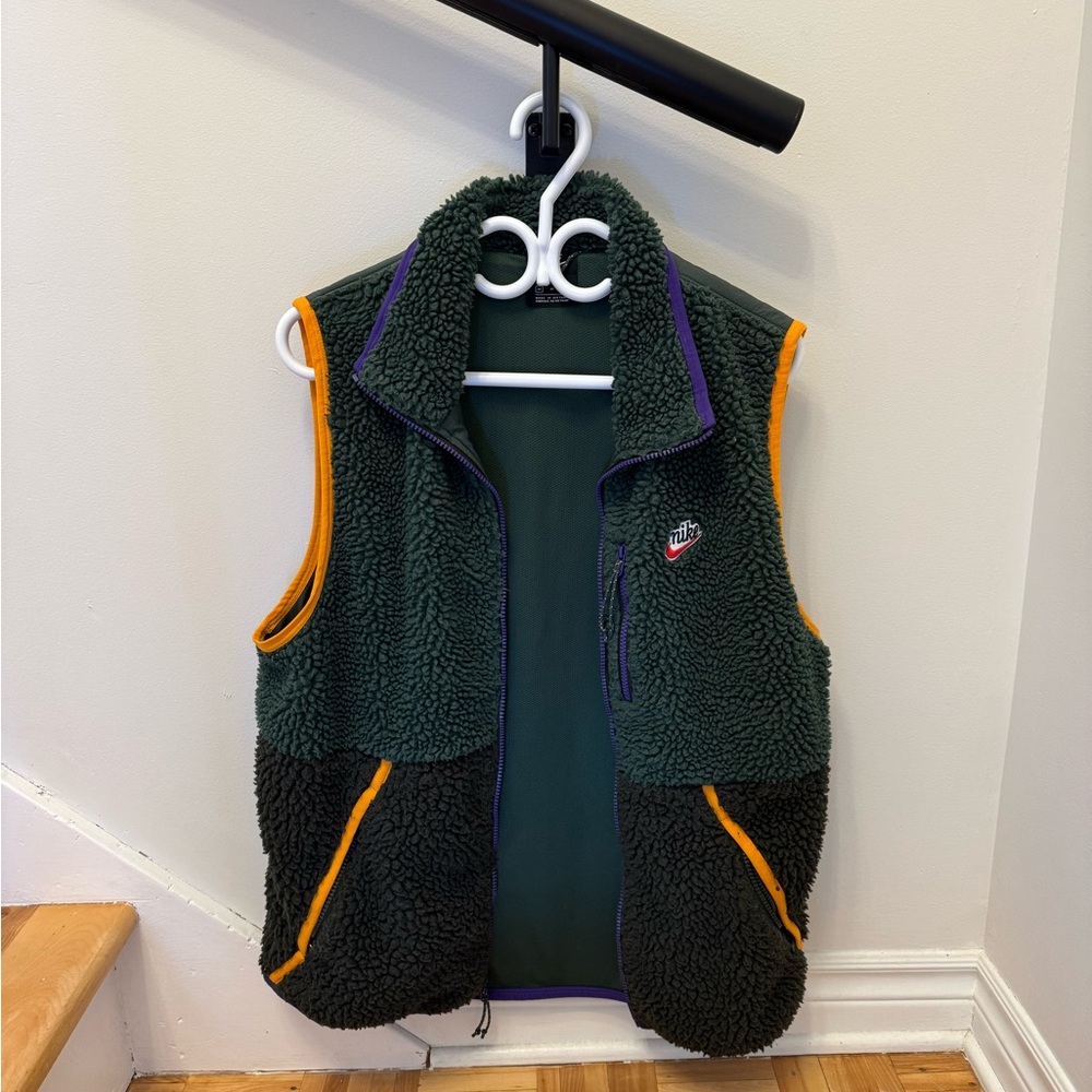 Nike Green Fleece Vest